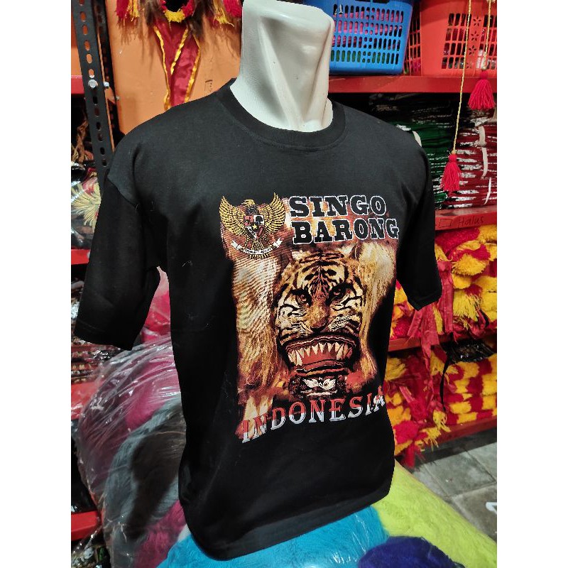 kaos barong / baju barong / kaos reog / kaos / barongan / reog / pecut bopo / pecut / ganongn / sh