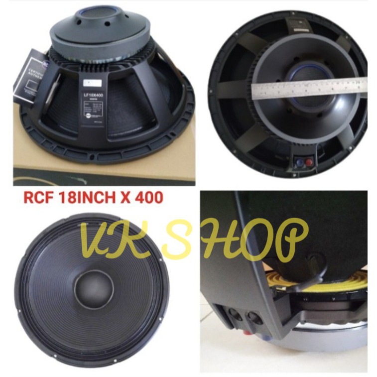 Speaker Komponen RCF L18x400/ L18 x400 18 Inch Grade A+