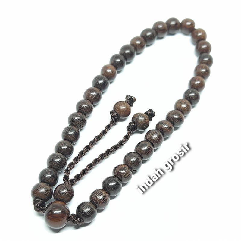 GELANG TASBIH KAYU GALIH ASEM 33 ORIGINAL