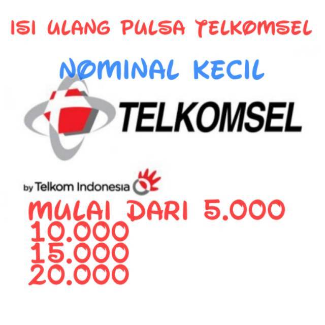 ISI ULANG PULSA TELKOMSEL NOMINAL KECIL + MASA AKTIF.