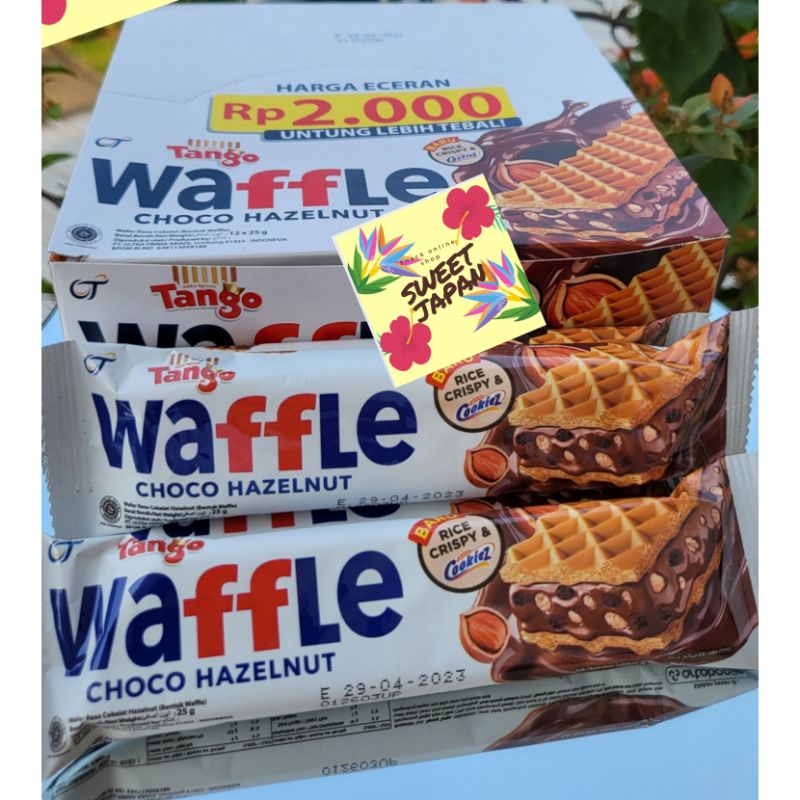 PROMO!!!! MURAH!!!!! WAFFLE TANGO TERBARU 25 GRAM ISI 12 PCS RASA LBH ENAK keluaran tango yang terbaru ya..dijamin ketagihan