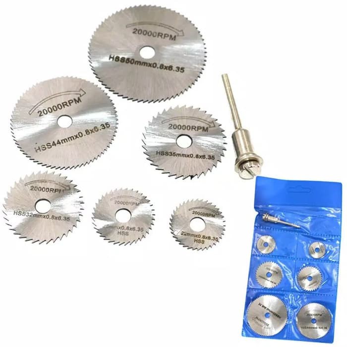 ♥️6pcs Circular Saw Blade Mata Gergaji Mini + As