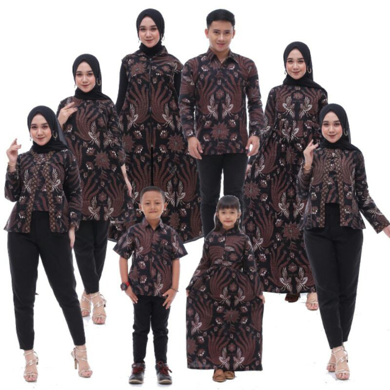 [BISA COD]baju batik coeple keluarga baju hem baju kemeja pria