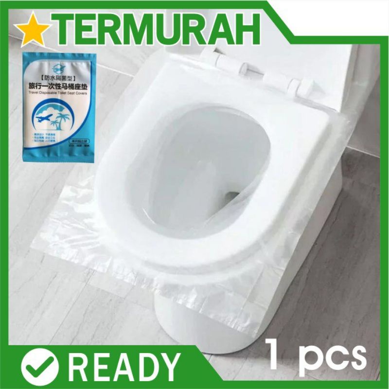 Disposable plastic plastik toilet terbaru seat cover alas dudukan kloset umum tissue tisu closet wc