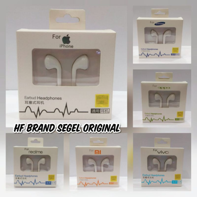 HANDSFREE HEADSET HF EARPHONE MH-133 BRANDED ORIGINAL