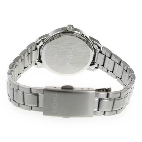 Seiko Ladies SUR751P1 Quartz White-Silver Dial | Jam Wanita SUR 751