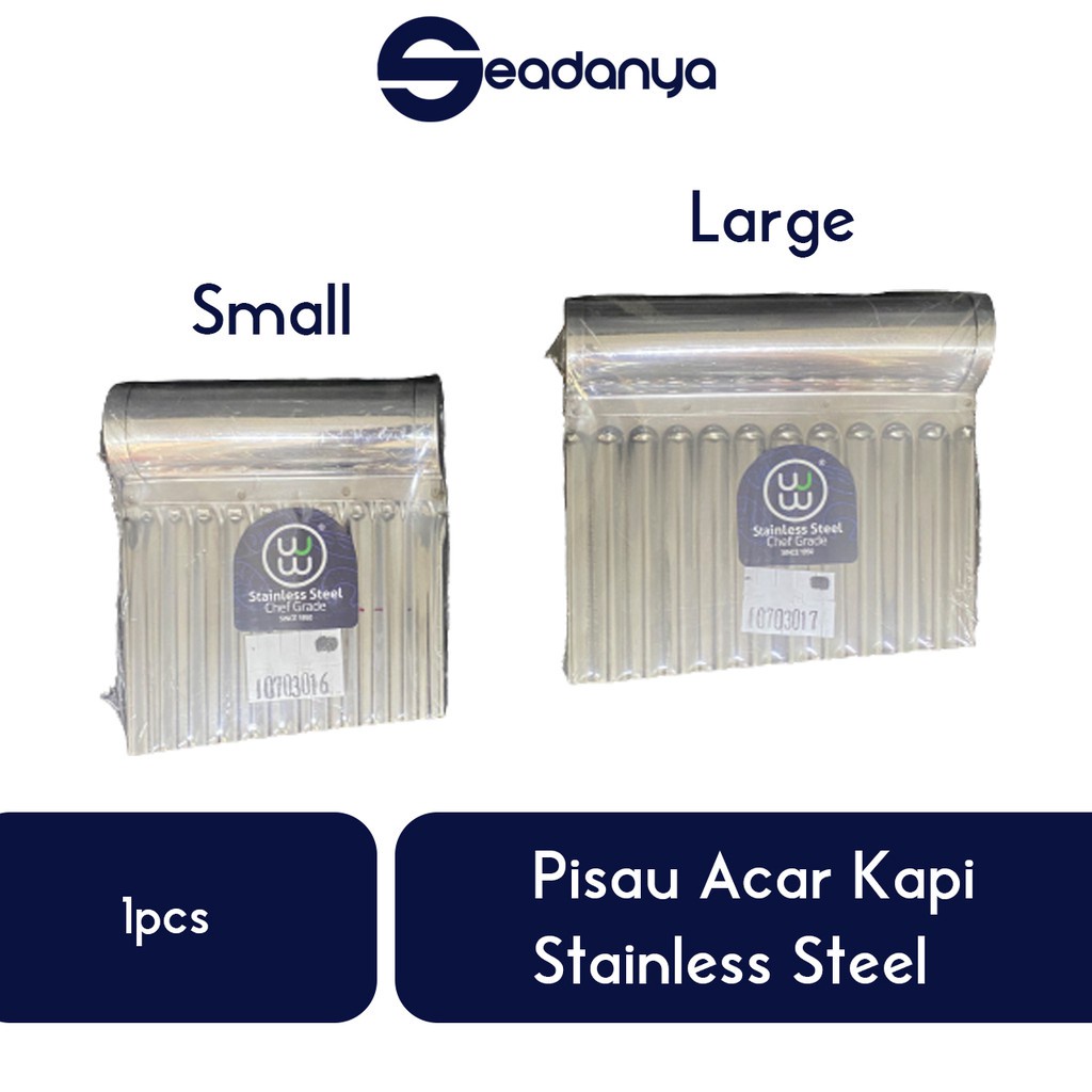 

Pisau Acar Kapi Stainless Steel 1pcs-Alat Pemotong/Potong/Scrapper Adonan/Kue/Cake/Roti/Pastry