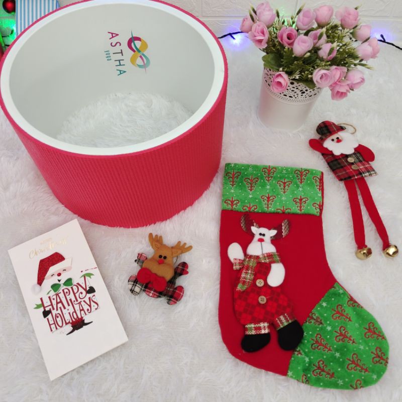 YOGA WHEEL PVC 25 /PVC Yoga Wheel XL 25 cm (BISA TAMBAH CUSTOM NAMA/ GAMBAR)