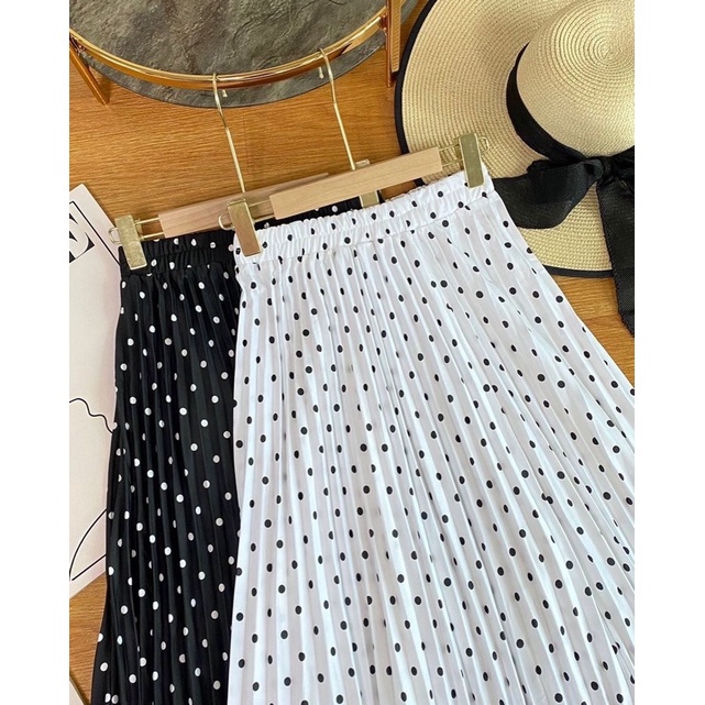 [ SP] ROK PLISKET MOTIF / ROK PLISKET DAISY PREMIUM/ LILY DAILY SKIRT/ROK PLISKET PANJANG/DAISY SKIRT /POLKA SKIRT