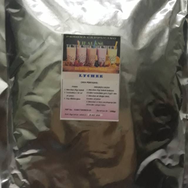

Bubuk minuman LYCHEE 1KG