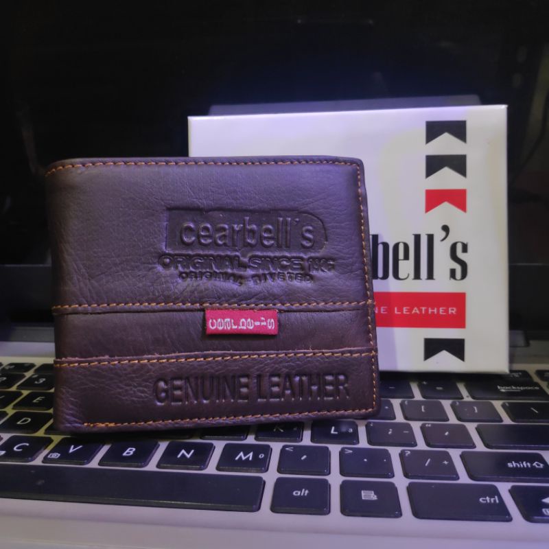 Dompet pria red tab levis / dompet kulit