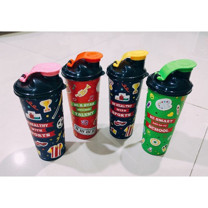 Botol Minum Biggy Ware 450ml Tumbler 450 ml / Gelas Tutup Karakter Lucu Unik Souvenir