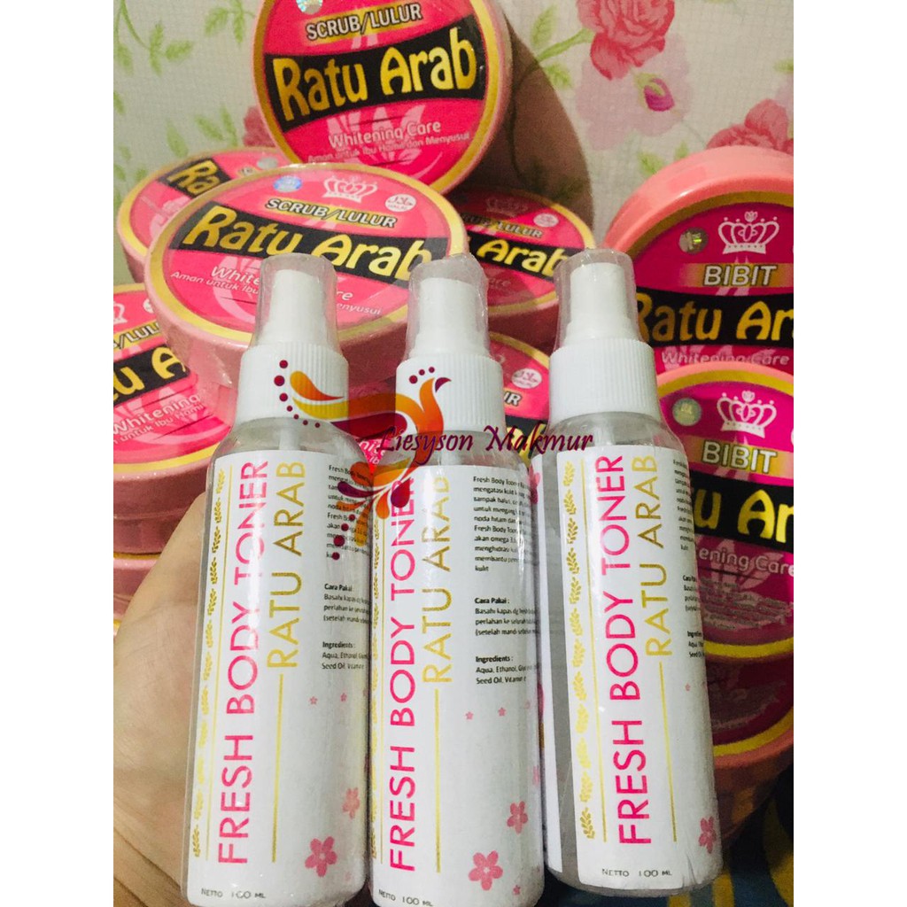 TONER PEMUTIH BADAN RATU ARAB