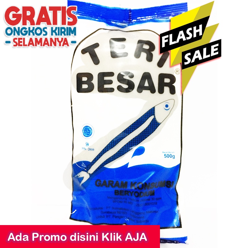 

Garam dapur teri besar 500 gr