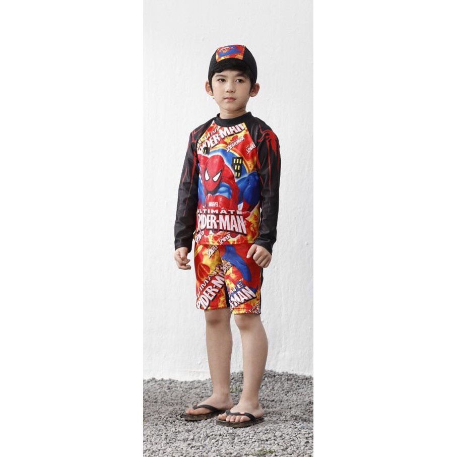 Baju Renang Anak Laki Karakter Import/ Swimsuit Boy