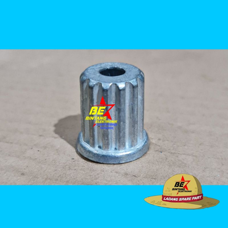 Inti Pulsator Mesin Cuci Gerigi 10 Besi Puli Stator Gigi 10