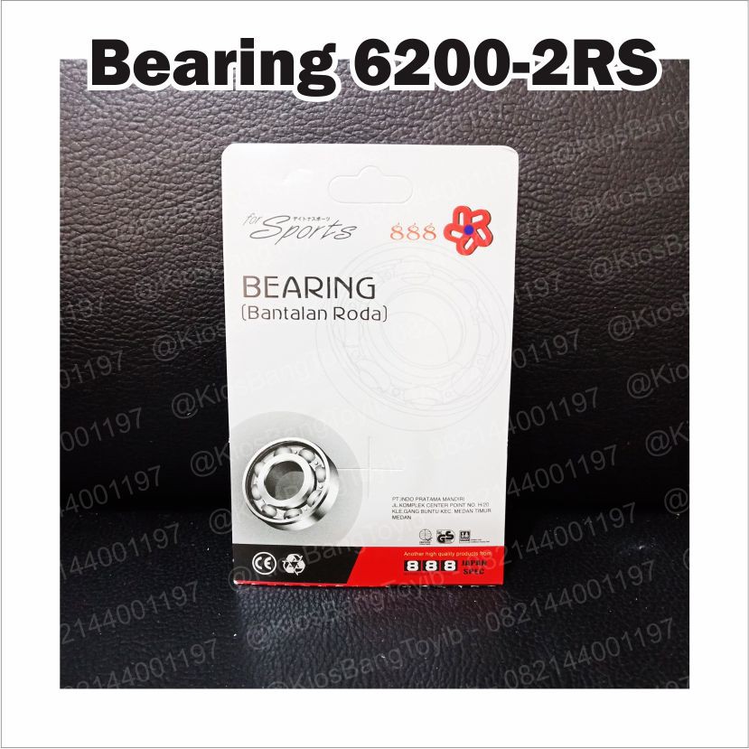 (MURAH) BEARING 6200 - 2RS 888