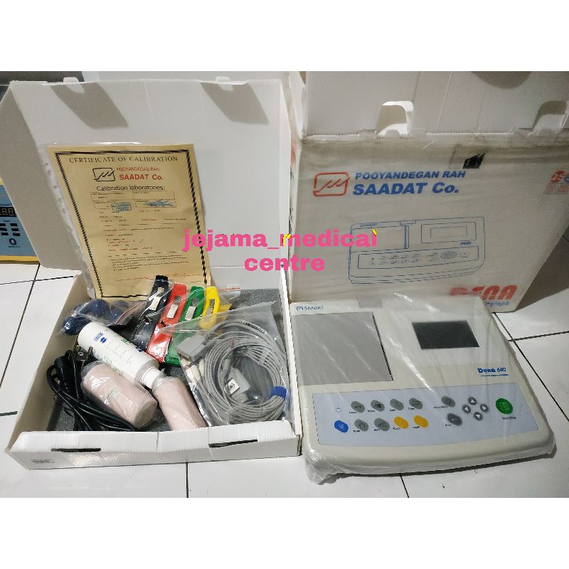 ECG 6 Channel Merk Saadat Dena 640