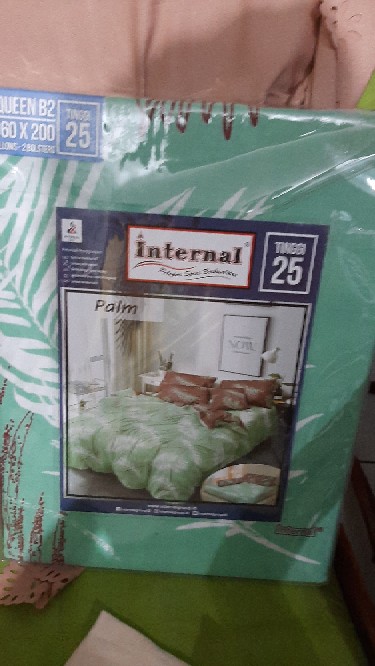 Sprei Internal Uk 180x200 Dan 160x200 Tinggi 25
