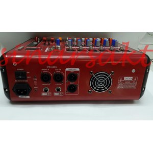 Power Mixer PMR 606 ( 6 channel ) USB,SD card,Bluetooth