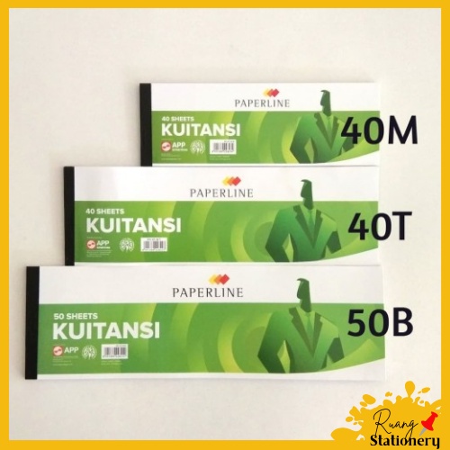 

PAPERLINE Kuitansi Paperline Kwitansi 3 ukuran