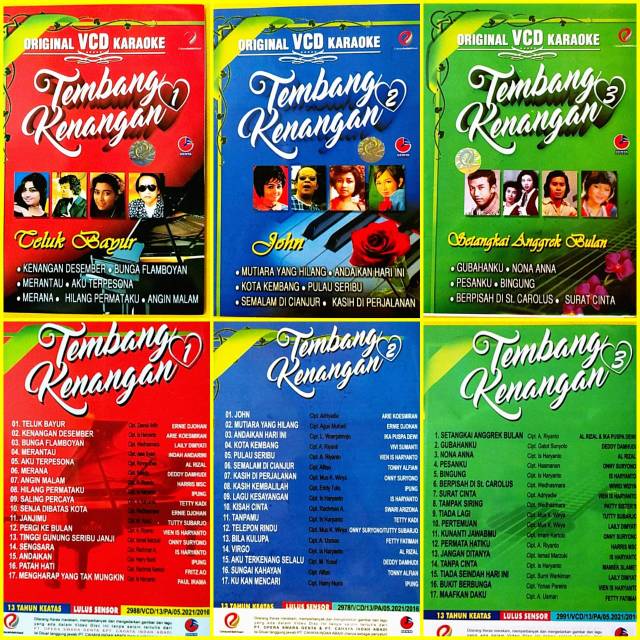 Jual PAKET VCD KARAOKE TEMBANG KENANGAN | Shopee Indonesia