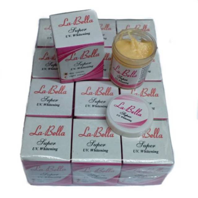 12.pcs / cream labella putih / cream la bella supeer