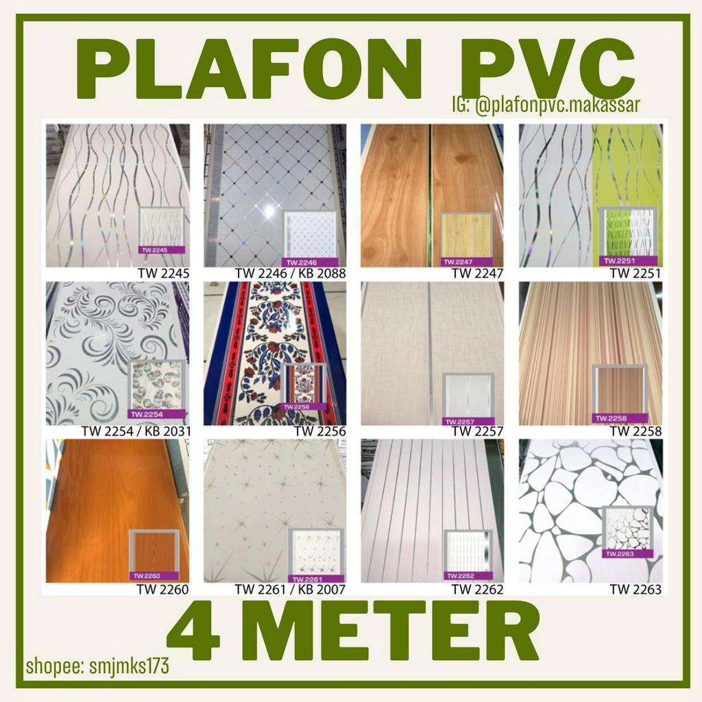 PLAFON PVC 4 METER MURAH BERKUALITAS PART 3