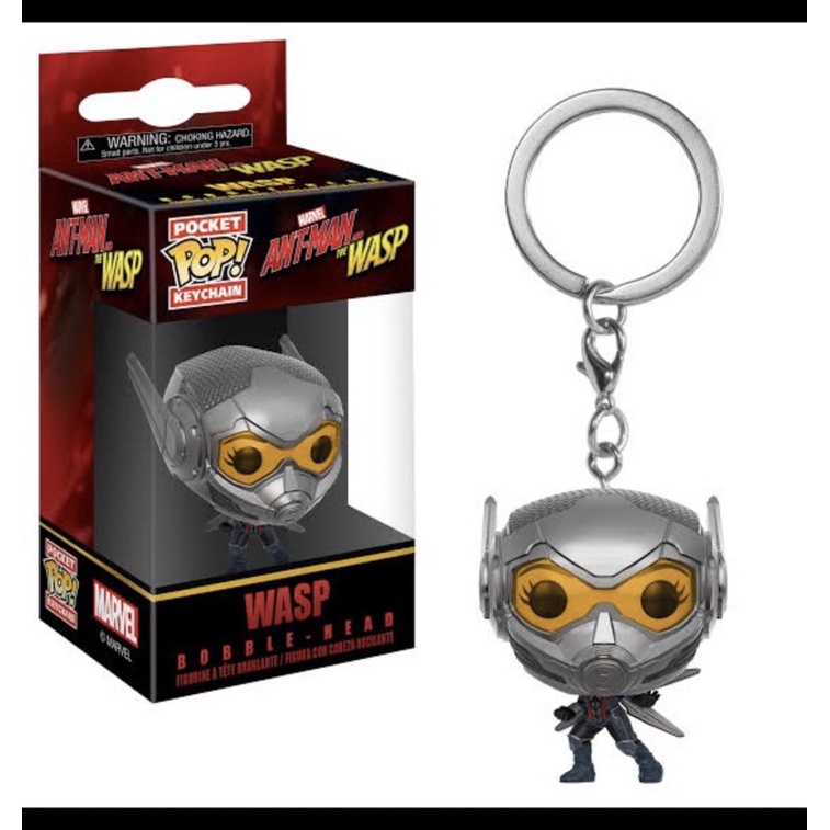 Funko Pop Keychain Marvel Ant Man And The Wasp - The Wasp