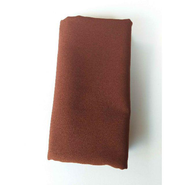 Pashmina diamond strech pasmina sabyan 150x75-choco