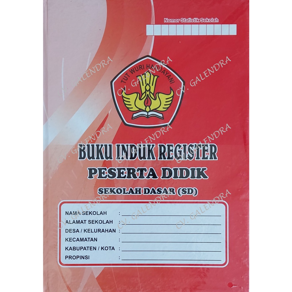 

Buku Induk Register SD/MI (isi 40)