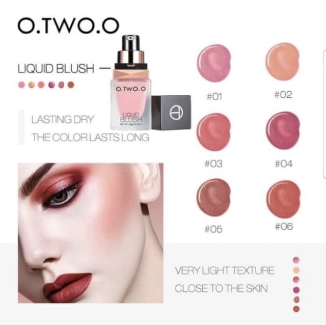 o2o liquid blush
