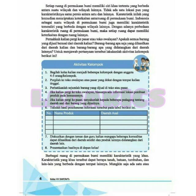 Buku IPS Ilmu Pengetahuan Sosial SMP Kelas 7 Kurikulum 2013 Revisi 2017-2018 Kurtilas-4