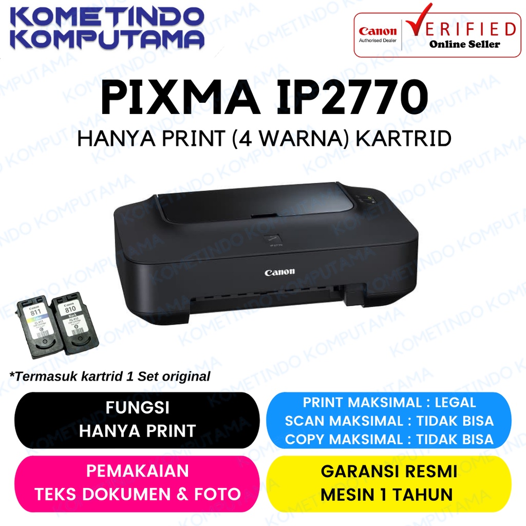 Printer Canon PIXMA IP2770 / Print only 2770