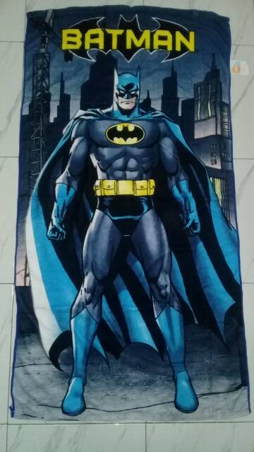 Handuk Karakter handuk jumbo handuk anak souvenir hadiah spiderman car hellokitty mickeymouse batman-2