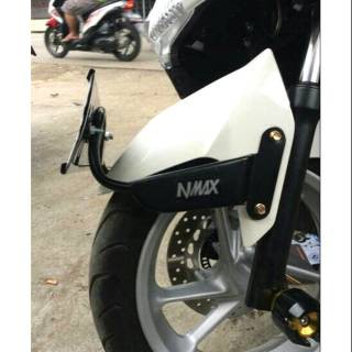 BREKET DUDUKAN PLAT NOMOR YAMAHA NMAX DISPAKBOR BESI RPM