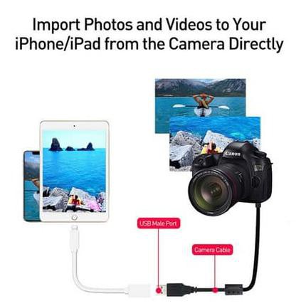 OTG KABEL IPAD ADAPTER OTG USB LIGHTNING TO USB CAMERA ADAPTER