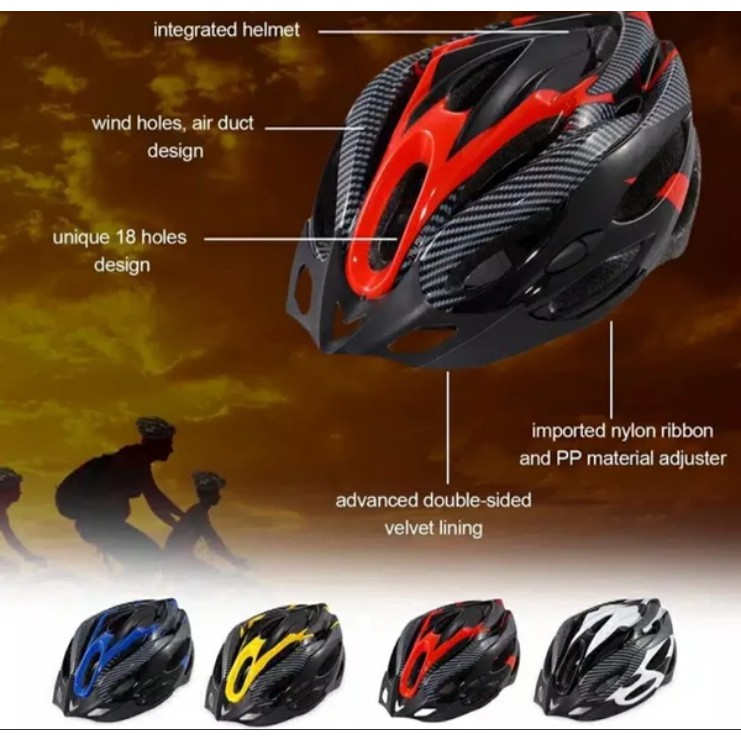 Helm Sepeda Universal / Helm Sepeda Gunung Mtb Bmx / Helm Sepeda Ringan / Helm Sepeda Murah / Helm S
