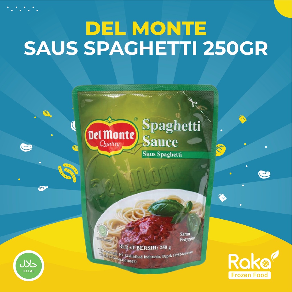 

DELMONTE SAUS SPAGHETTI 250 GR