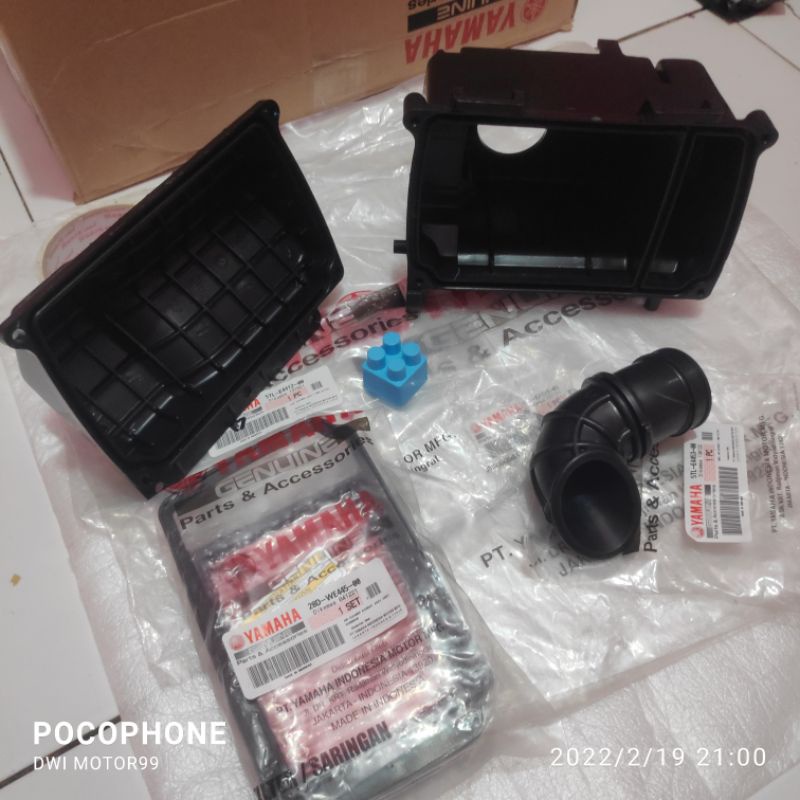 BOK BOX FILTER SET MIO SPORTY ATAU SMILE 4PCS ORIGINAL