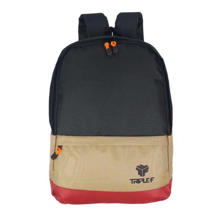 Tas Sekolah Triple F Backpack Versatile Series-Triple Khakyy
