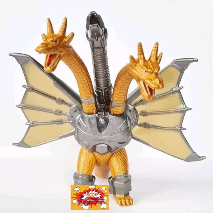 Mecha King Ghidorah Action Figure Godzilla Monster Series Shopee