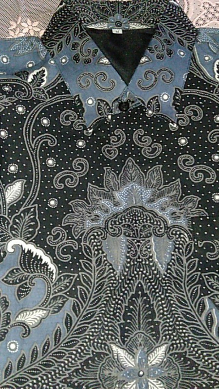 [full Furing] Kemeja Batik Pria Lengan Panjang Dharma Bahan Katun Sragenan Asli Solo By Batik Kanaya