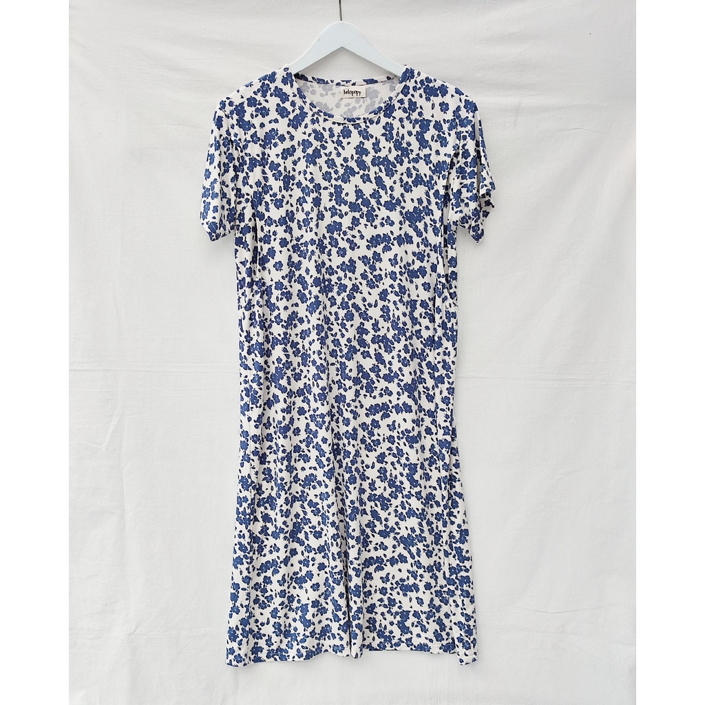 LAURA Baju Busui Bukaan Samping Kanan Kiri Murah | Dress Menyusui Kaos-Yumi