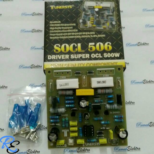 Kit Driver Socl 506 Fiber 500 Watt Shopee Indonesia