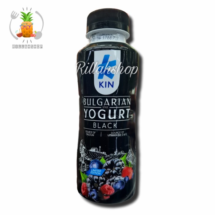 

KIN Bulgarian Yogurt Black