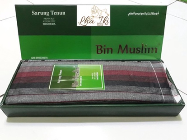 (PROMO LEBARAN) SARUNG TENUN DEWASA BIN MUSLIM