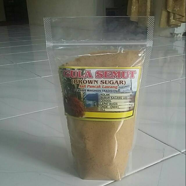 

gula semut (brown sugar)