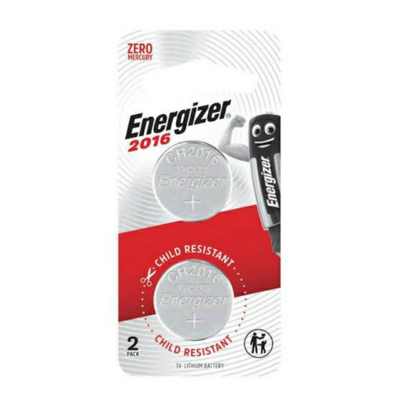 Baterai CR2016 Battery CR2016 ENERGIZER ASLI