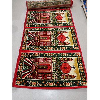 Jual Sajadah Roll / Karpet Masjid / Karpet Mushola [Masjid Merah, Hijau
